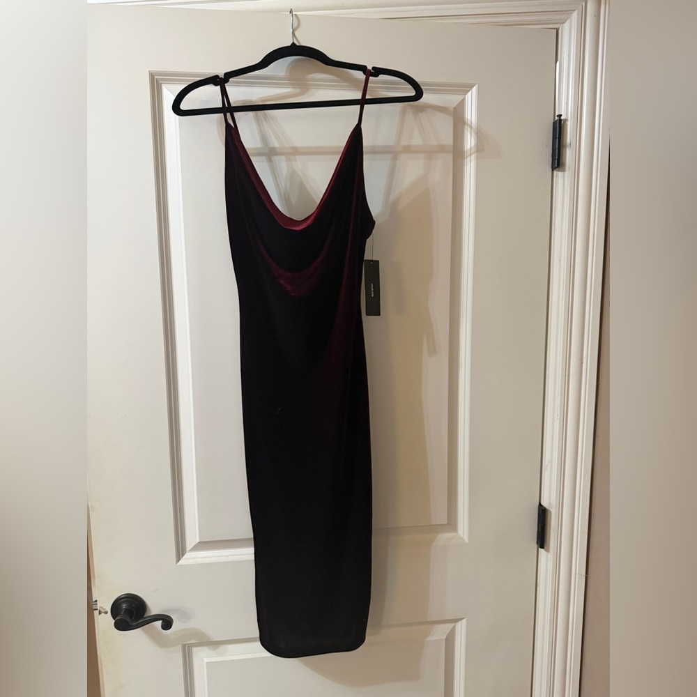 Lulu's Burgundy Dress